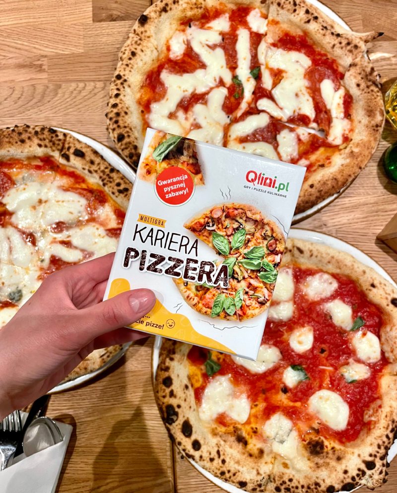 Qlini - KARIERA PIZZERA – multigra z pizzą