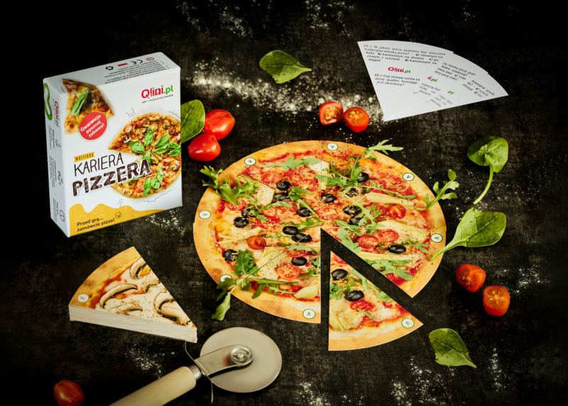 Qlini - KARIERA PIZZERA – multigra z pizzą